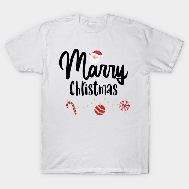 Marry Christmas T-Shirt by bob2ben